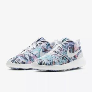 Nike Women’s Roshe Golf Shoes Floral Purple